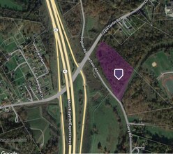 Dairy Rd, Charleroi, PA - Vue aérienne  vue de carte