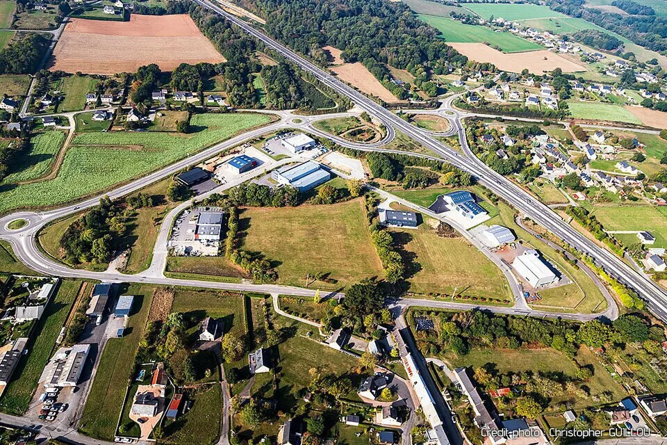 Terrain dans Rieux à vendre Aérien– Image 1 sur 2