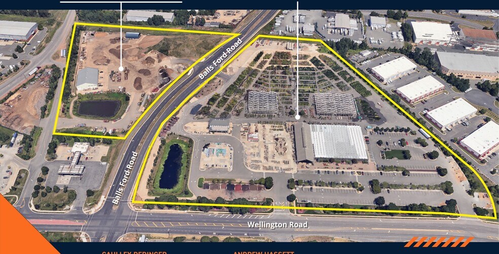 6895 Wellington Rd, Manassas, VA à louer - Plan de site – Image 2 sur 2