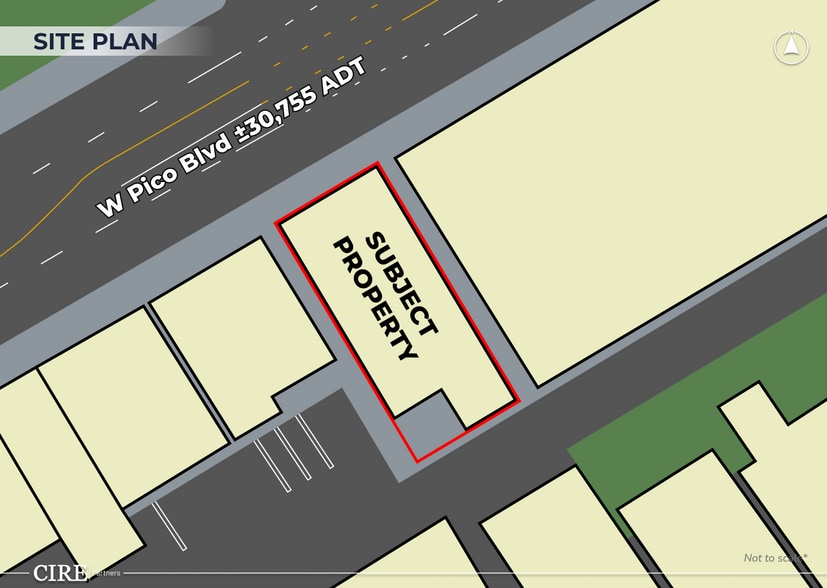 11938 W Pico Blvd, Los Angeles, CA à vendre - Plan de site – Image 2 sur 4