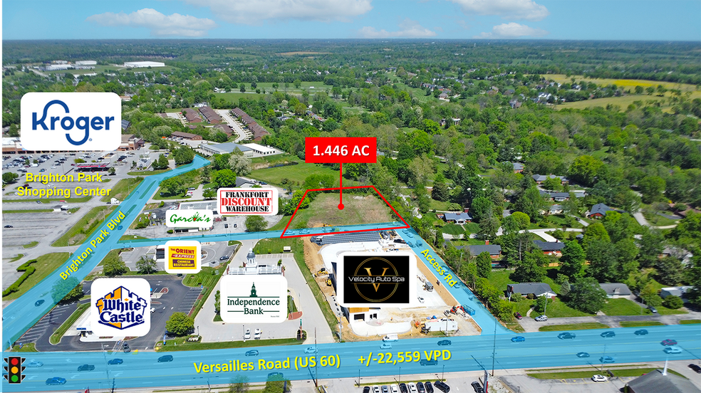 452 Versailles Rd, Frankfort, KY à vendre - Photo de l’immeuble – Image 2 sur 7