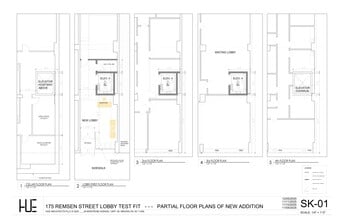 175 Remsen St, Brooklyn, NY à louer Plan de site– Image 1 sur 2