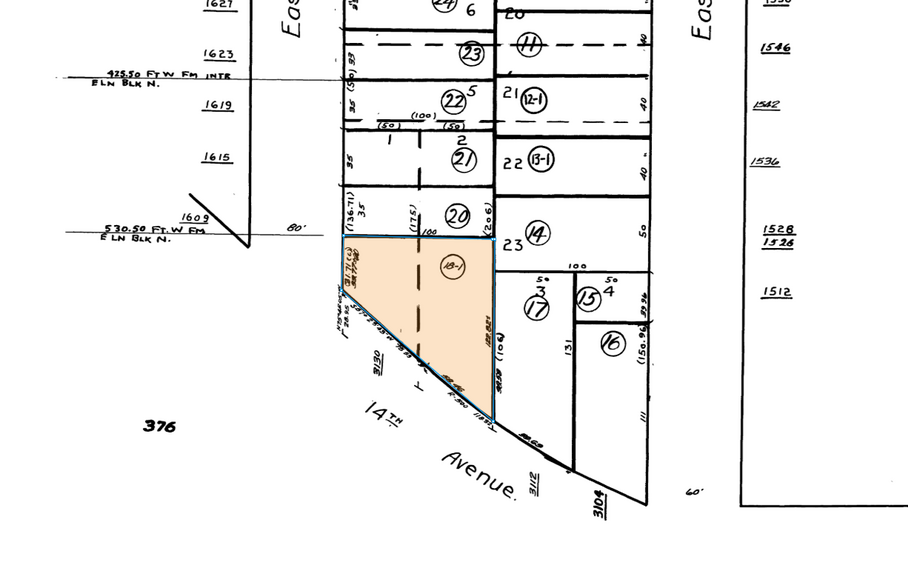 3130 14th Ave, Oakland, CA à vendre - Plan cadastral – Image 3 sur 3