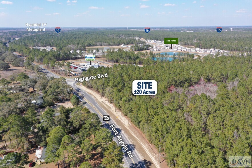 3751 Highgate Blvd, Bloomingdale, GA à vendre - Aérien – Image 3 sur 9