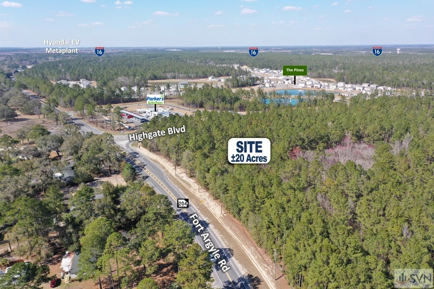 3751 Highgate Blvd, Bloomingdale, GA à vendre - Aérien – Image 3 sur 9