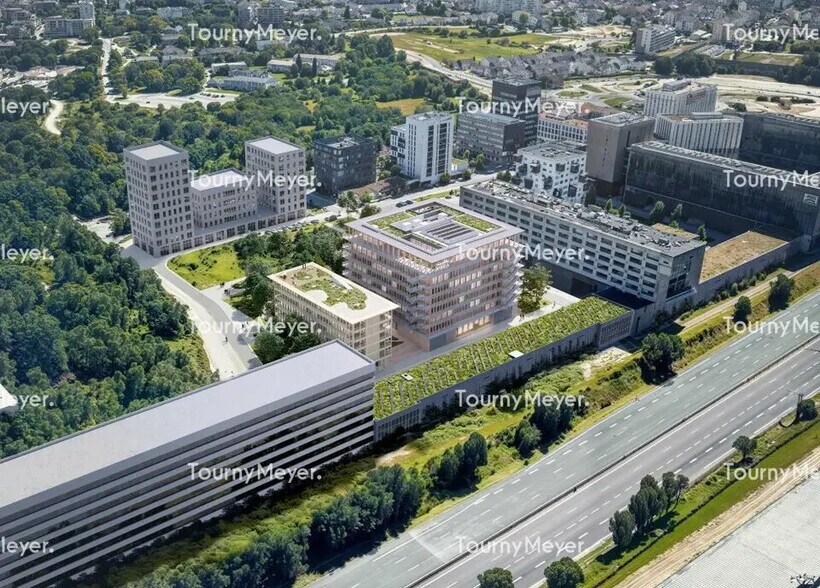 Bureau dans Saint-Jacques-de-la-Lande à louer - Photo de l’immeuble – Image 1 sur 4