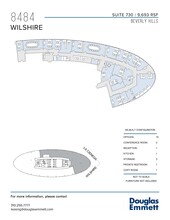 8484 Wilshire Blvd, Beverly Hills, CA à louer Plan d’étage– Image 1 sur 1