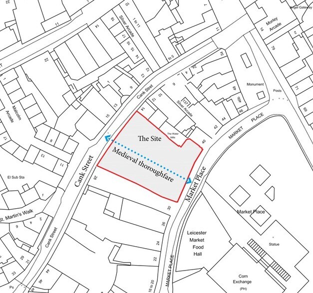 32-38 Market Pl, Leicester à vendre - Plan d’étage – Image 2 sur 2