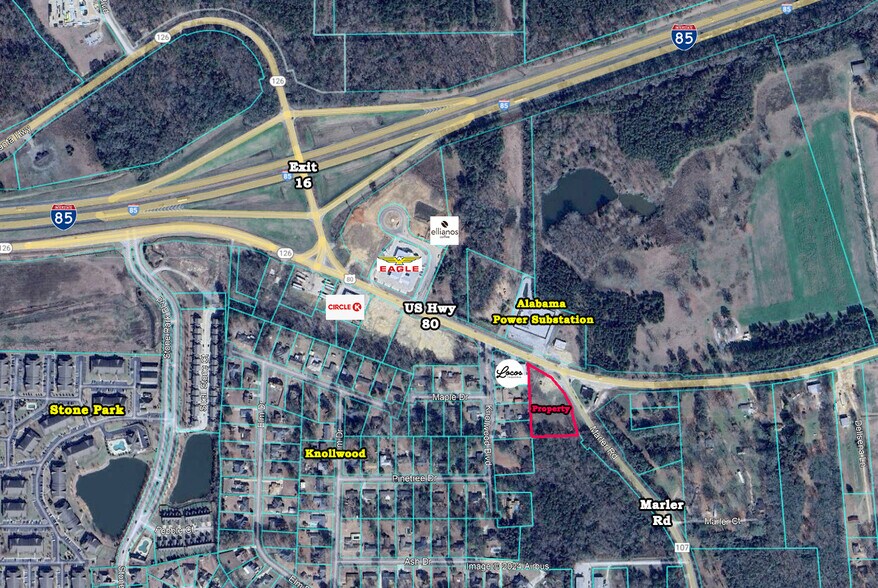 14 Marler Rd, Pike Road, AL à vendre - Aérien – Image 3 sur 5