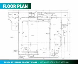 386 White Horse Pike, Atco, NJ à louer Plan d’étage– Image 1 sur 1