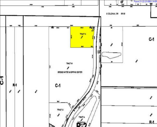 13300 E Colonial Dr, Orlando, FL à louer - Plan cadastral – Image 2 sur 5