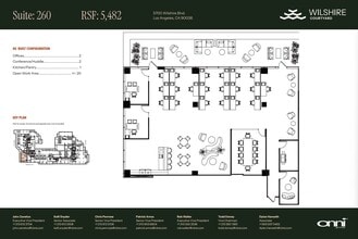 5700 Wilshire Blvd, Los Angeles, CA à louer Plan d’étage– Image 1 sur 1