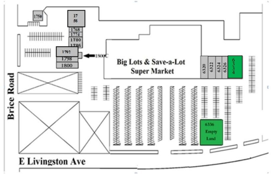 6300-6334 E Livingston Ave, Reynoldsburg, OH à louer - Photo de l’immeuble – Image 3 sur 13