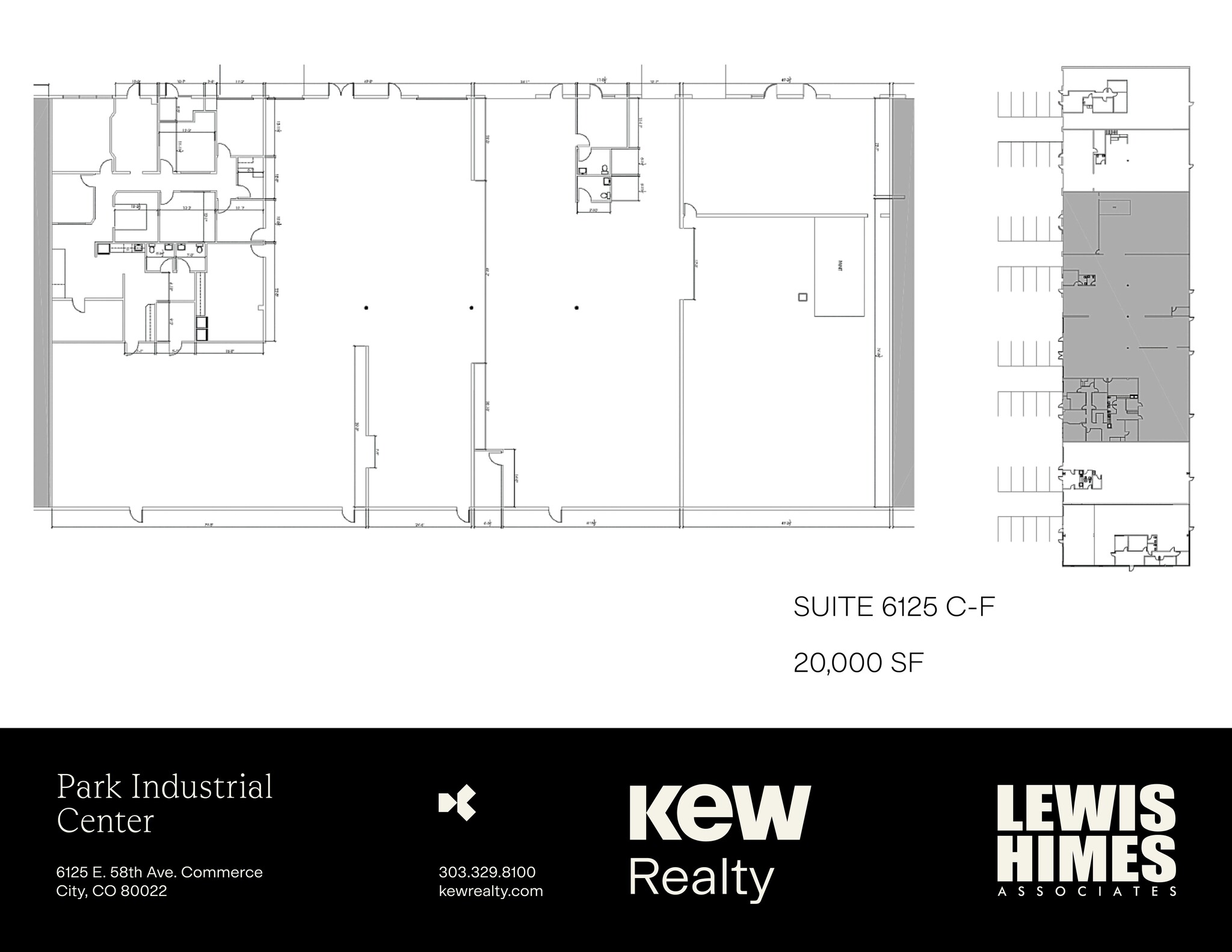 6000 E 58th Ave, Commerce City, CO à louer Plan de site– Image 1 sur 1