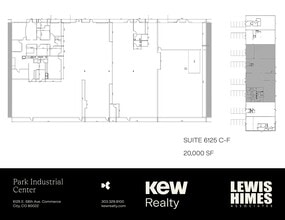 6000 E 58th Ave, Commerce City, CO à louer Plan de site– Image 1 sur 1