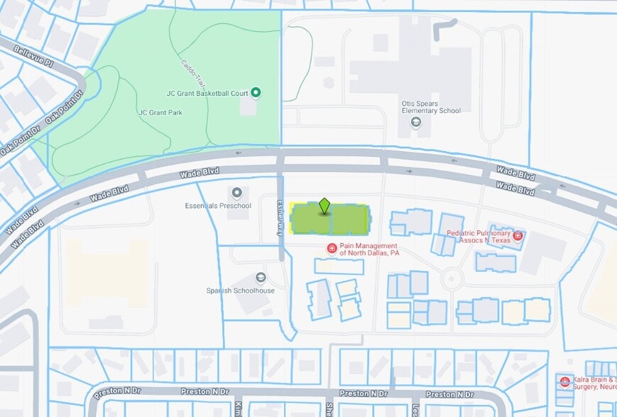 8501 Wade Blvd, Frisco, TX à vendre - Plan cadastral – Image 3 sur 3