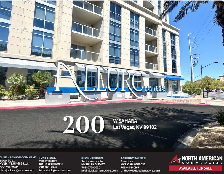200 W Sahara Ave, Las Vegas, NV à vendre - Photo de l’immeuble – Image 2 sur 10