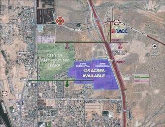 Plus de détails pour I-10 & O'Hara Rd, Anthony, NM - Terrain à vendre