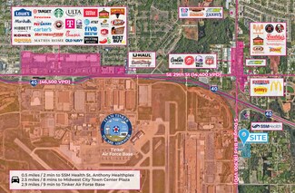 Plus de détails pour SE/c of SE 36th & Douglas Blvd, Oklahoma City, OK - Terrain à louer