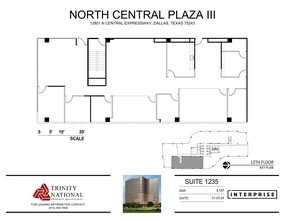 12801 N Central Expy, Dallas, TX à louer Plan de site– Image 1 sur 2