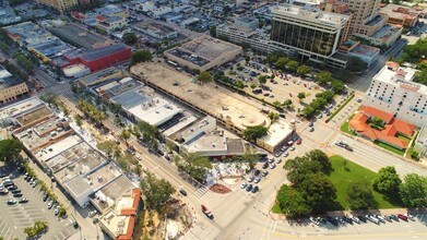 374-384 Miracle Mile, Coral Gables, FL - Vue aérienne vue de carte