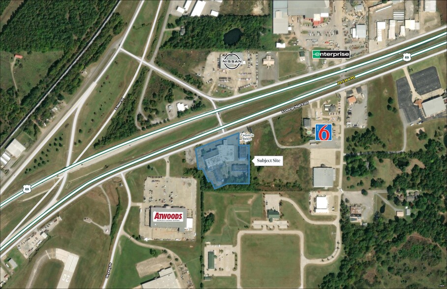 1500 S George Nigh Expy, Mcalester, OK à vendre - Aérien – Image 2 sur 3