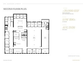445 Jackson St, San Francisco, CA à louer Plan d’étage– Image 1 sur 1
