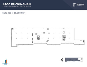 4200 Buckingham Rd, Fort Worth, TX à louer Plan d’étage– Image 1 sur 1