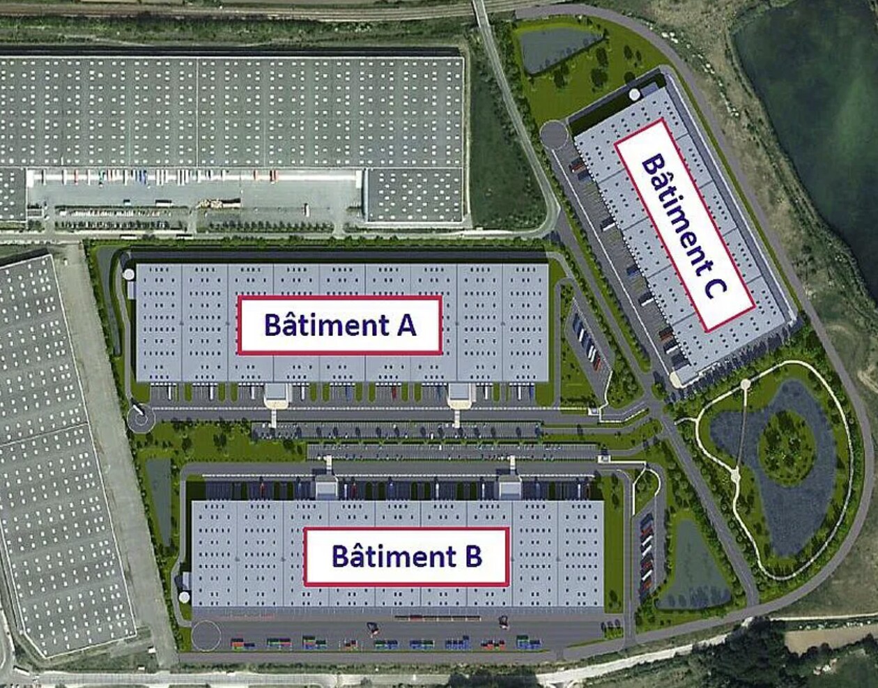 6 Chemin Du Jacloret, Bruyères-sur-Oise à louer Plan de site– Image 1 sur 1