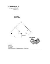 110-140 Cypress Station Dr, Houston, TX à louer Plan d’étage– Image 1 sur 1