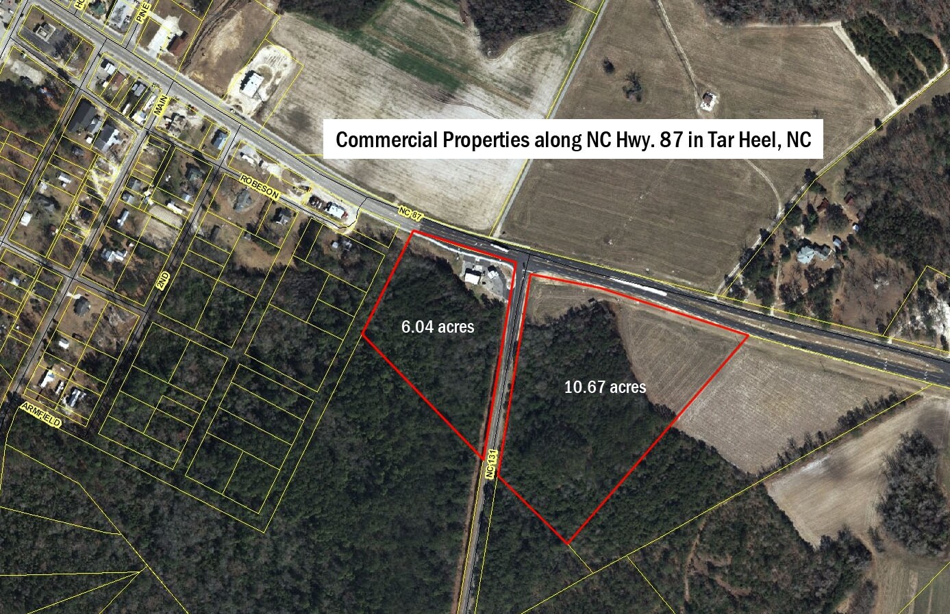 13974-13476 N Carolina 87 Hwy, Tar Heel, NC à vendre Photo principale– Image 1 sur 5