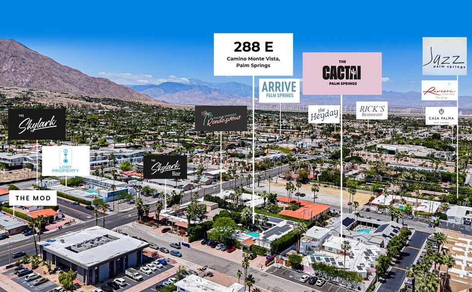 288 E Camino Monte Vis, Palm Springs, CA à vendre - Photo de l’immeuble – Image 3 sur 22
