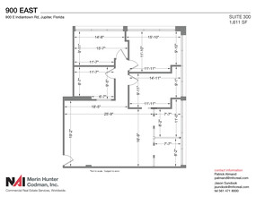 900 E Indiantown Rd, Jupiter, FL à louer Plan d’étage– Image 2 sur 5