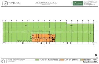 200 Monroe Ave, Frederick, MD à louer Plan d’étage– Image 1 sur 1