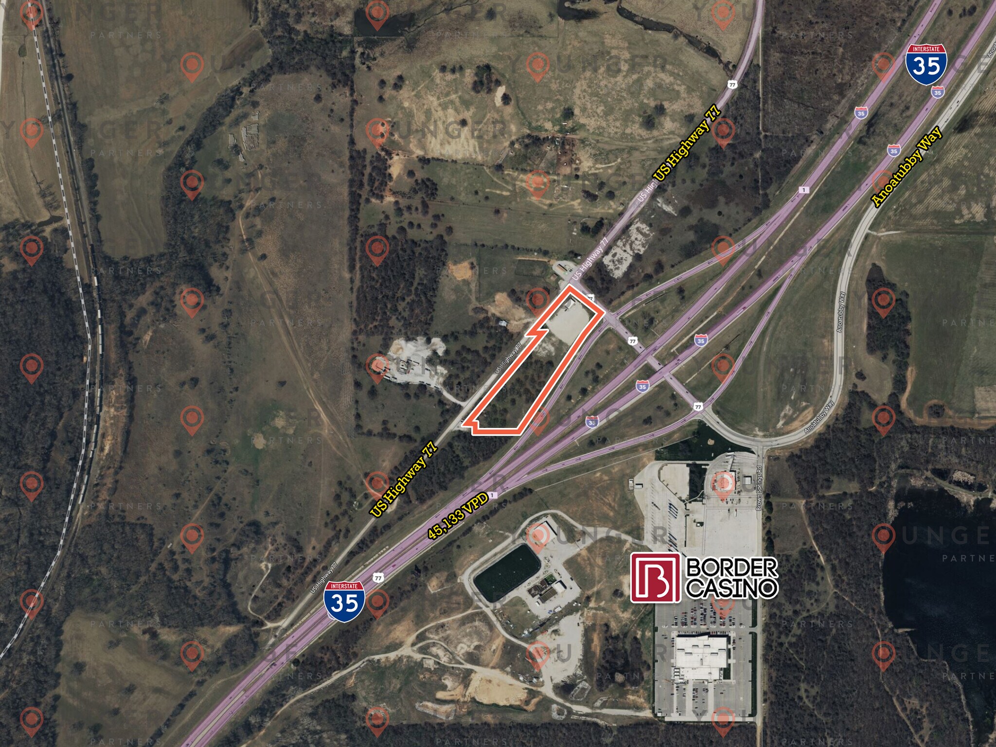 22865 US Highway 77, Thackerville, OK à vendre Photo principale– Image 1 sur 13