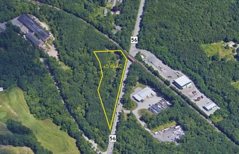 195 Leicester St, Oxford, MA - Vue aérienne vue de carte
