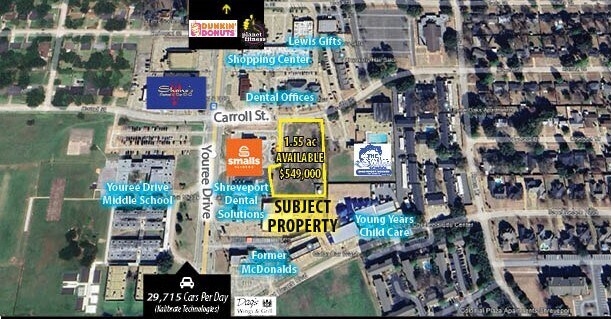 6005 Youree Dr, Shreveport, LA à vendre Photo de l’immeuble– Image 1 sur 3