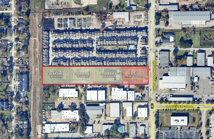 1213 Brittmoore Rd, Houston, TX à vendre - Photo de l’immeuble – Image 1 sur 5