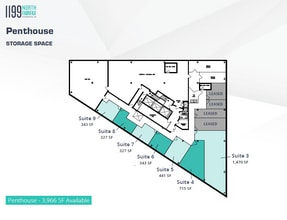 1199 N Fairfax St, Alexandria, VA à louer Plan d’étage– Image 1 sur 1