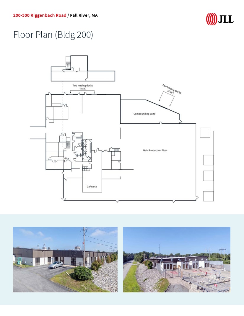 200 Riggenbach Rd, Fall River, MA à louer Plan d’étage– Image 1 sur 1