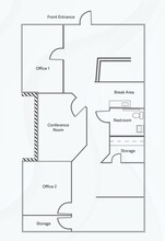 10320 W McDowell Rd, Avondale, AZ à louer Plan d’étage– Image 1 sur 2