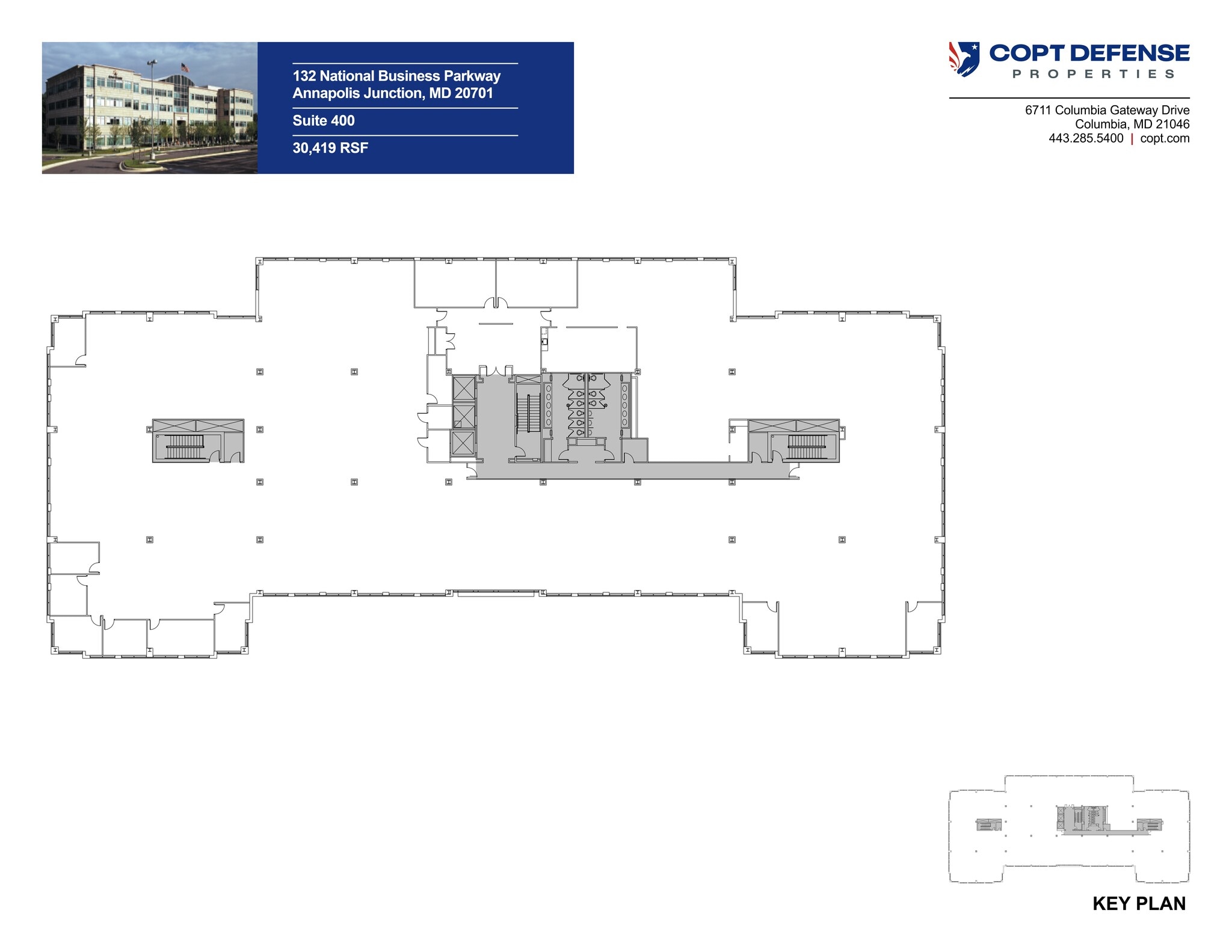 132 National Business Pky, Annapolis Junction, MD à louer Plan de site– Image 1 sur 1