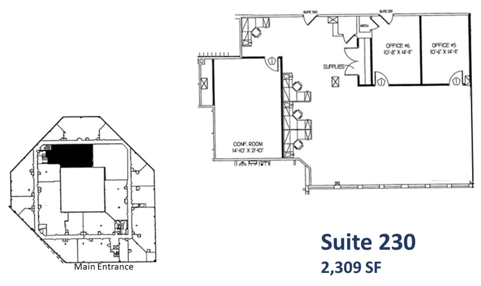 1700 Reisterstown Rd, Pikesville, MD à louer Plan d’étage– Image 1 sur 1