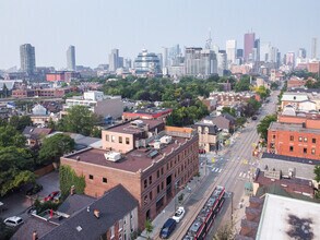 489 Queen St E, Toronto, ON - Vue aérienne vue de carte