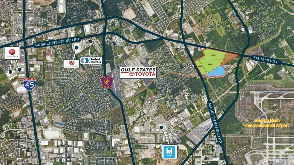 FM 1960 @ Aldine Westfield, Humble, TX à vendre - Photo de l’immeuble – Image 1 sur 2