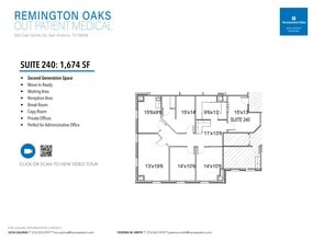 525 Oak Centre Dr, San Antonio, TX à louer Plan d’étage– Image 1 sur 1
