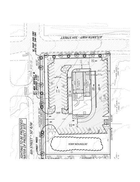 4 Sixth St, Auburn, GA à vendre - Plan de site – Image 2 sur 2