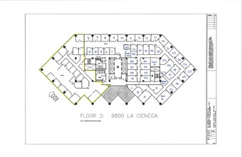 9800 S La Cienega Blvd, Inglewood, CA à louer Plan d’étage– Image 1 sur 1