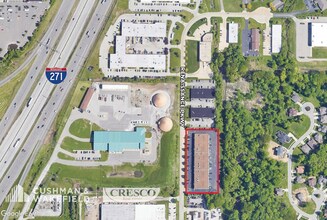 4461-4463 Renaissance Pky, Cleveland, OH - Vue aérienne  vue de carte