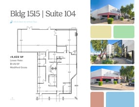 1575 W University Dr, Tempe, AZ à louer Plan d’étage– Image 1 sur 1